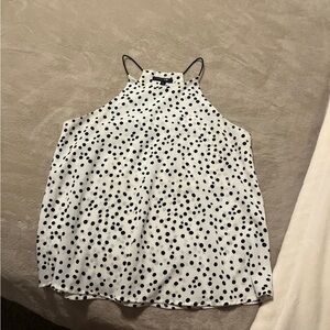 polka dot top